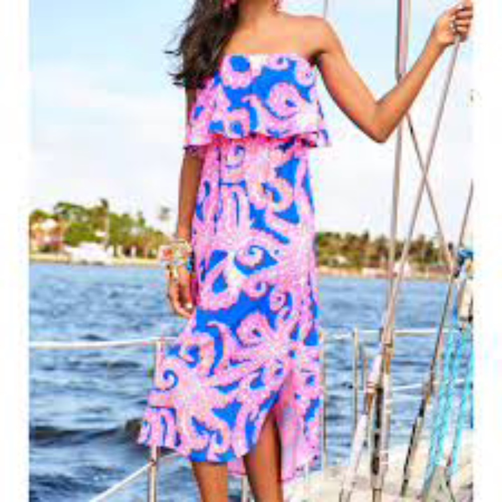 Lilly pulitzer Meridian Midi dress size M